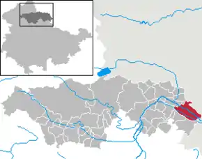Poziția localității Roßleben