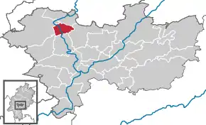 Poziția localității Rockenberg