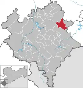 Poziția localității Rodewisch