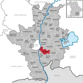 Poziția localității Rohrdorf