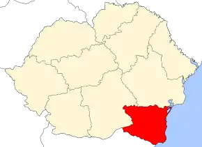 Poziția localității Mării