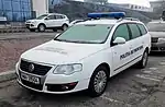 Autospecială Volkswagen Passat a Poliției de Frontieră