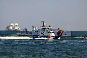 Navele maritime de supraveghere a frontierelor U.E. „Ștefan cel Mare” și „Mai 2111”