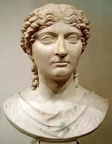 Agrippina Minor Iulia, soție a împăratului roman Claudius