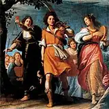 Matteo Rosselli David triumfător.