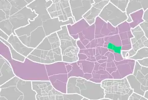 Poziția localității Kralingen