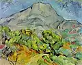 Muntele Sainte-Victoire, Paul Cézanne