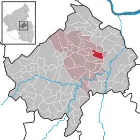 Poziția localității Roxheim