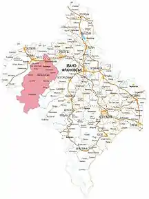 Poziția localității Rojneativ