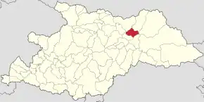 Localizarea comunei în județul Maramureș