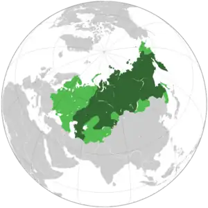 &nbsp;&nbsp;&nbsp;&nbsp;&nbsp;Întinderea maximă (ianuarie 1919)&nbsp;&nbsp;&nbsp;&nbsp;&nbsp;Teritorii revendicate