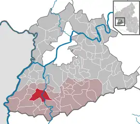 Poziția localității Saarburg