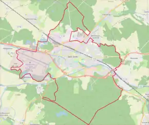 Poziția localității Saint-Dizier