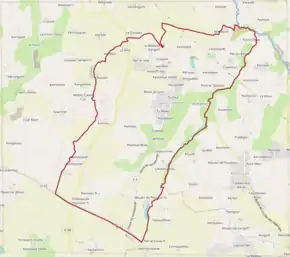 Poziția localității Saint-Frégant