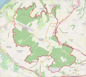 Poziția localității Saint-Gatien-des-Bois