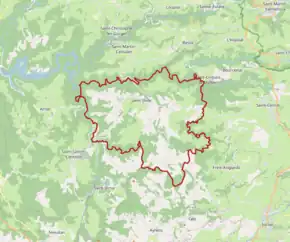 Poziția localității Saint-Illide