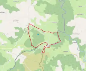 Poziția localității Saint-Juéry