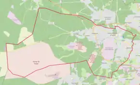 Poziția localității Saint-Médard-en-Jalles