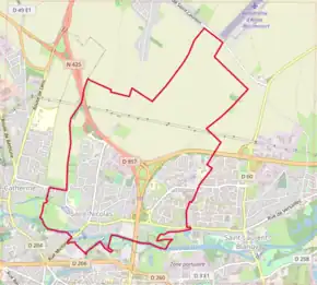 Poziția localității Saint-Nicolas