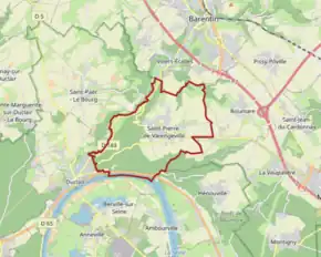 Poziția localității Saint-Pierre-de-Varengeville