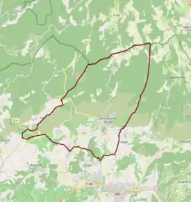 Poziția localității Saint-Saturnin-lès-Apt