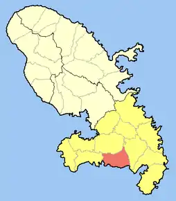 Cantonul Sainte-Luce în cadrul arondismentului