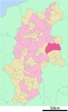 Poziția localității Saku