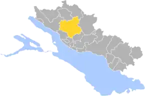 Poziția Salem pe harta districtului Bodenseekreis