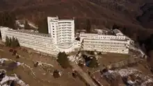 Sanatoriul văzut din dronă