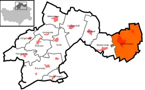 Poziția localității Sandersleben