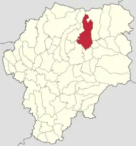 Poziția localității Sângeorz-Băi