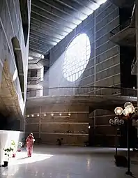 Interiorul Casei Parlamentlui din Bangladesh