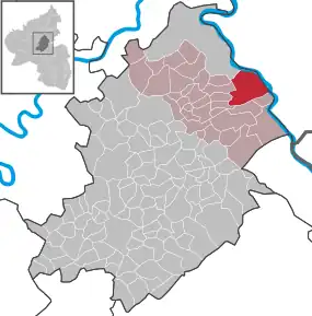 Poziția localității Sankt Goar