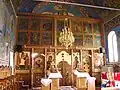 Biserica „Sfinții Arhangheli Mihail și Gavriil” (interior)