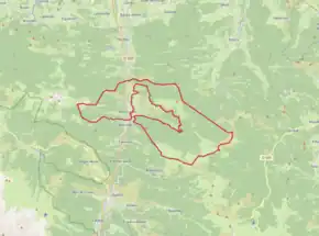 Poziția localității Sarrancolin