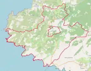 Poziția localității Sartène