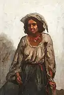 Portret de țigăncușă