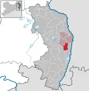 Poziția  Schöpstal pe harta districtului Görlitz