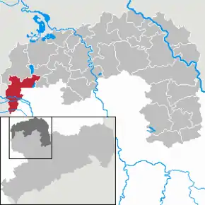 Poziția localității Schkeuditz