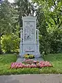 Mormântul lui Franz Schubert din Cimitirul Central (Zentralfriedhof) Viena