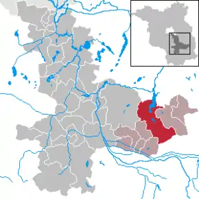 Poziția localității Schwielochsee