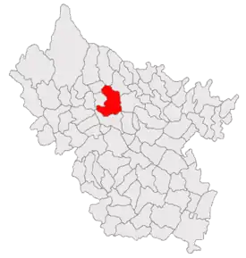 Poziția localității Scorțoasa