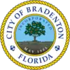 Sigiliul autorităților din City of Bradenton, Florida