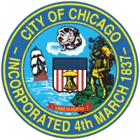 Sigiliul autorităților din City of Chicago
