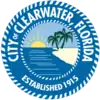 Sigiliul autorităților din City of Clearwater, Florida