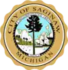 Sigiliul autorităților din Saginaw, Michigan