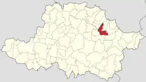 Poziția localității Sebiș