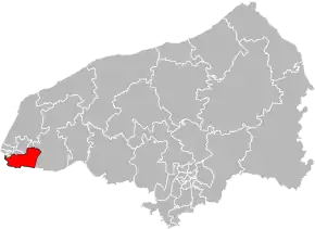 Poziția localității Cantonul Le Havre-3