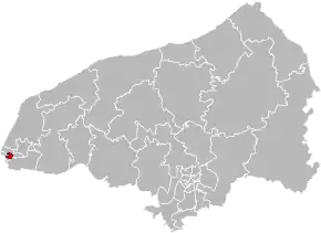 Poziția localității Cantonul Le Havre-5