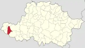 Poziția localității Semlac